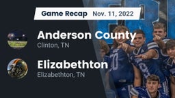 Recap: Anderson County  vs. Elizabethton  2022