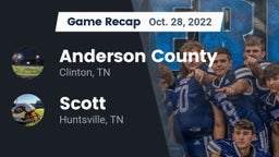 Recap: Anderson County  vs. Scott  2022
