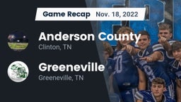 Recap: Anderson County  vs. Greeneville  2022