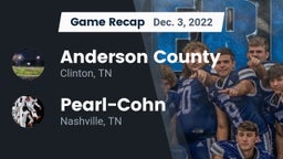 Recap: Anderson County  vs. Pearl-Cohn  2022