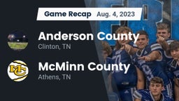Recap: Anderson County  vs. McMinn County  2023