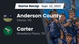 Recap: Anderson County  vs. Carter  2023