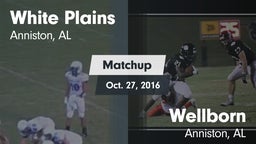 Matchup: White Plains vs. Wellborn  2016