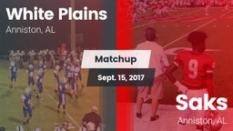 Matchup: White Plains vs. Saks  2017