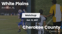 Matchup: White Plains vs. Cherokee County  2017