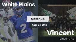Matchup: White Plains vs. Vincent  2018