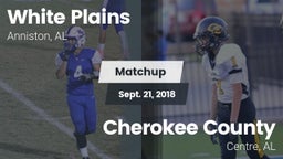 Matchup: White Plains vs. Cherokee County  2018
