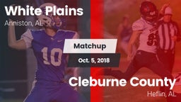 Matchup: White Plains vs. Cleburne County  2018