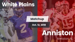 Matchup: White Plains vs. Anniston  2018
