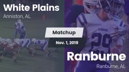 Matchup: White Plains vs. Ranburne  2019