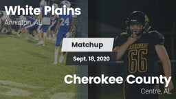 Matchup: White Plains vs. Cherokee County  2020