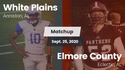 Matchup: White Plains vs. Elmore County  2020