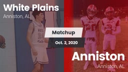 Matchup: White Plains vs. Anniston  2020