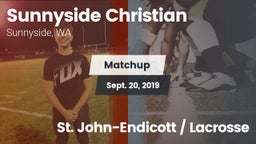 Matchup: Sunnyside Christian vs. St. John-Endicott / Lacrosse 2019