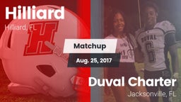 Matchup: Hilliard vs. Duval Charter  2017