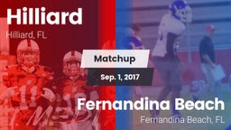 Matchup: Hilliard vs. Fernandina Beach  2017