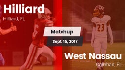 Matchup: Hilliard vs. West Nassau  2017