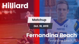 Matchup: Hilliard vs. Fernandina Beach  2019