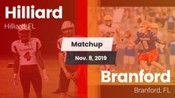 Matchup: Hilliard vs. Branford  2019