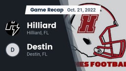 Recap: Hilliard  vs. Destin  2022