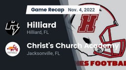 Recap: Hilliard  vs. Christ's Church Academy 2022