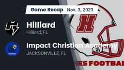 Recap: Hilliard  vs. Impact Christian Academy 2023
