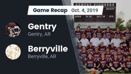 Recap: Gentry  vs. Berryville  2019
