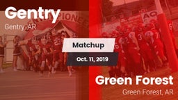 Matchup: Gentry vs. Green Forest  2019