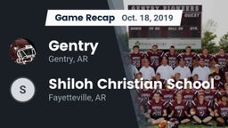 Recap: Gentry  vs. Shiloh Christian School 2019