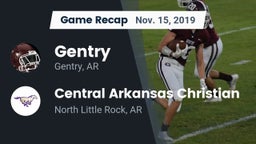 Recap: Gentry  vs. Central Arkansas Christian 2019