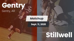 Matchup: Gentry vs. Stillwell 2020