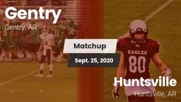 Matchup: Gentry vs. Huntsville  2020