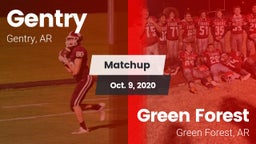 Matchup: Gentry vs. Green Forest  2020