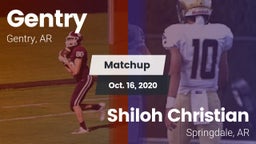 Matchup: Gentry vs. Shiloh Christian  2020