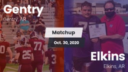 Matchup: Gentry vs. Elkins  2020