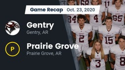 Recap: Gentry  vs. Prairie Grove  2020