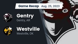 Recap: Gentry  vs. Westville  2023