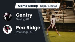 Recap: Gentry  vs. Pea Ridge  2023