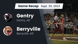 Recap: Gentry  vs. Berryville  2023