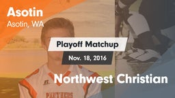 Matchup: Asotin vs. Northwest Christian 2016