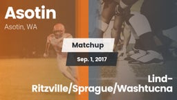 Matchup: Asotin vs. Lind-Ritzville/Sprague/Washtucna 2017