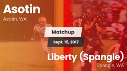 Matchup: Asotin vs. Liberty  (Spangle) 2017