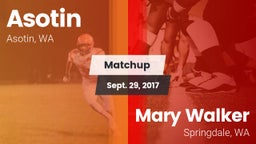 Matchup: Asotin vs. Mary Walker  2017