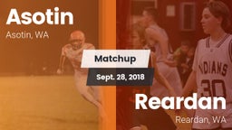 Matchup: Asotin vs. Reardan  2018