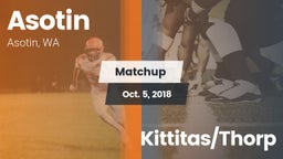 Matchup: Asotin vs. Kittitas/Thorp 2018