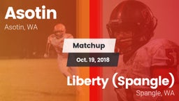 Matchup: Asotin vs. Liberty  (Spangle) 2018