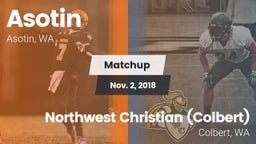 Matchup: Asotin vs. Northwest Christian  (Colbert) 2018