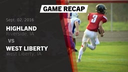 Recap: Highland  vs. West Liberty  2016