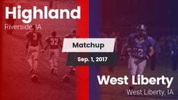 Matchup: Highland vs. West Liberty  2017