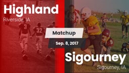 Matchup: Highland vs. Sigourney  2017